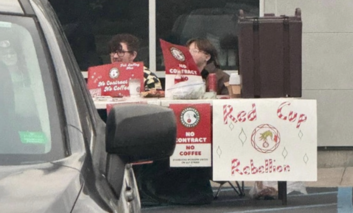 Here’s Why Starbucks Employees Are Striking On Red Cup Day